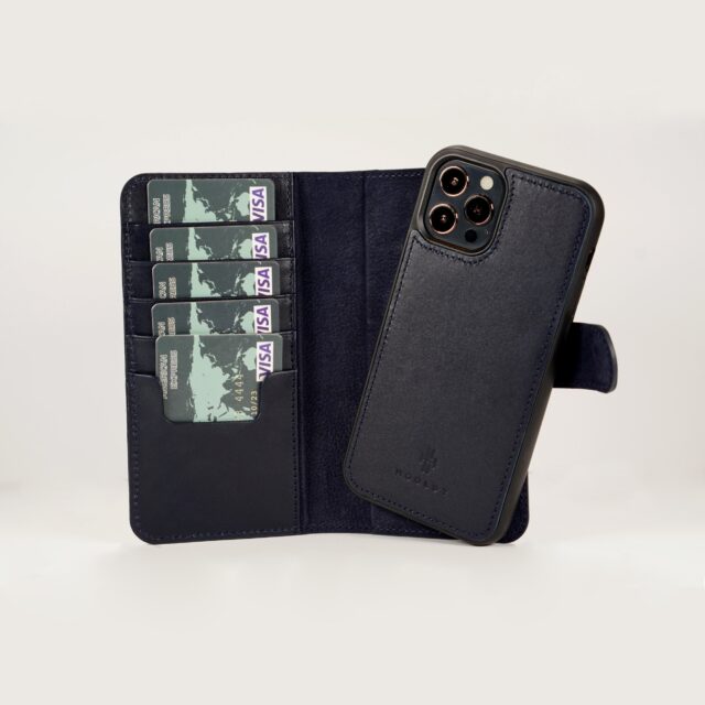 Hold it Magic - Navy Blue - Iphone 12 – Produktansicht